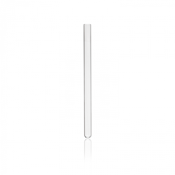 Test Tubes 150x15.5mm Soda Lime Glass Straight Rim Pk 250