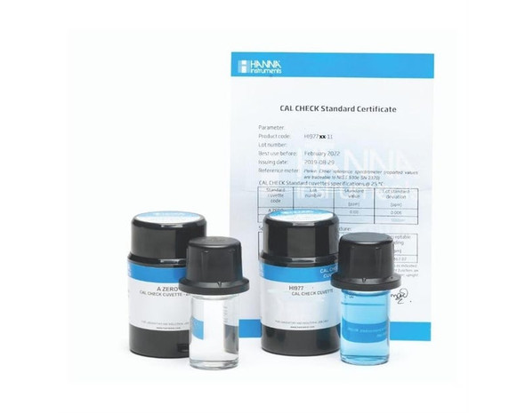 Nitrate Cal Check Standard Kit for HI-977 Photometers Each