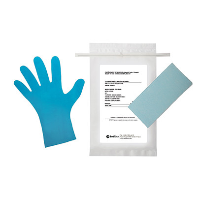 Swab Cloth Sterile Distilled Water With 2 L Gloves Pk 100