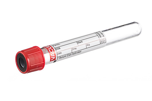 VACUETTE® CAT Serum 6ml P/C Tube 13 x 100mm  ST Pk 50