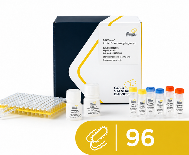 BACGene Listeria monocytogenes 96 Reactions Each