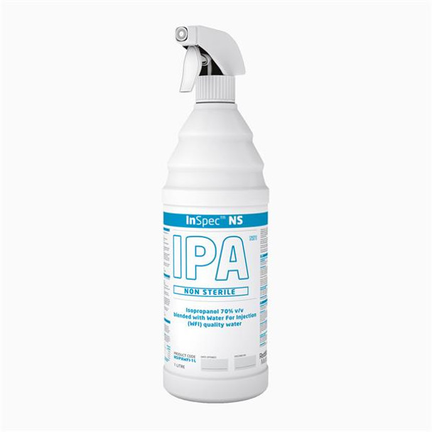 Disinfectant InSpec™ IPA Non-Sterile 1ltr Spray Bottle Pk 6
