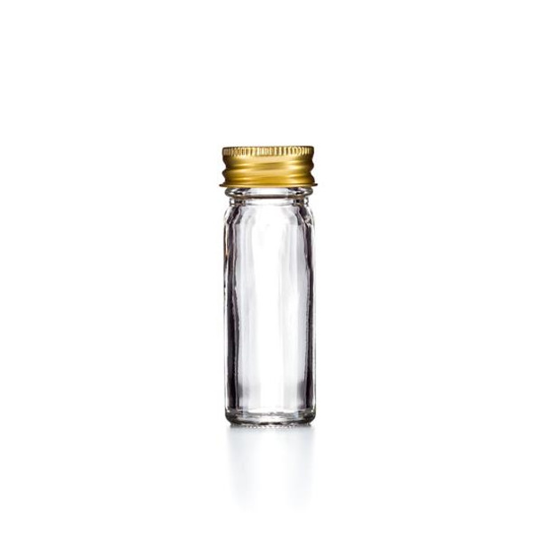 Bottles 30ml Glass Universals Alum Cap Pk 144