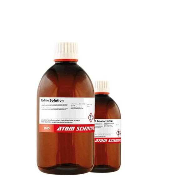 Iodine Solution 0.025m (UN NR) 500ml