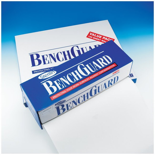 Benchguard 49cm 1 x 70m Roll in Easy-Tear Box each