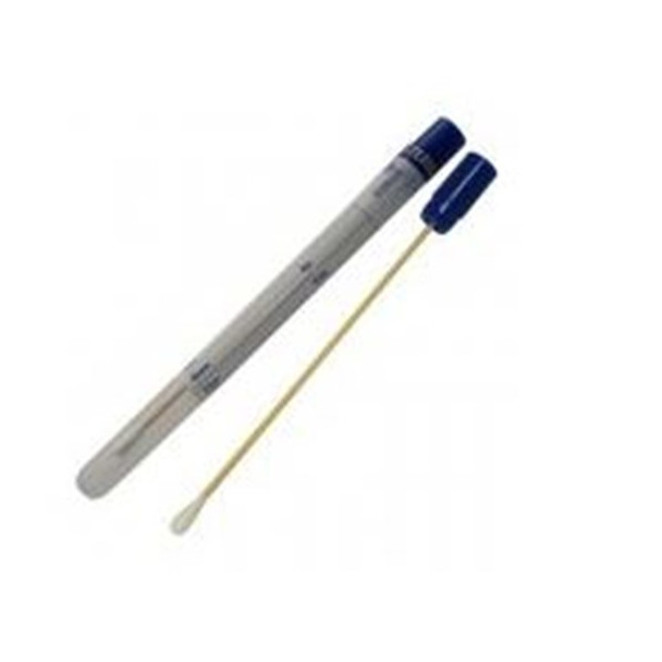 Swab Woodstick Shaft with Cotton Tip In Tube (IVD) pk 250