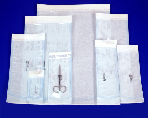 Autoclave Bags 135x255mm Self Seal Pouch Pk 200