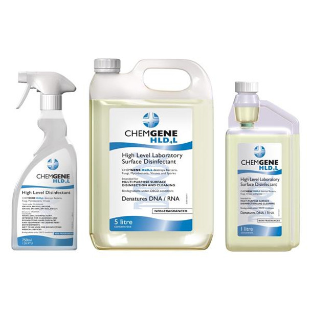 Chemgene HLD4 Clear Trigger Sprays 750ml Pk 6