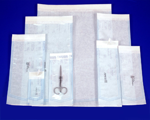 Autoclave Bags 90x230mm Self Seal Pouch Pk 200