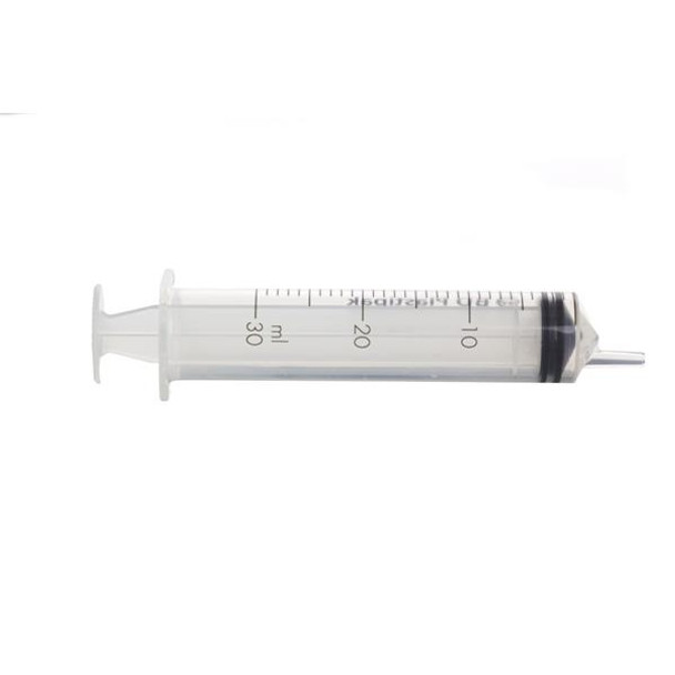 Syringes 30ml Eccentric Luer Slip Ind Wrap Pk 60