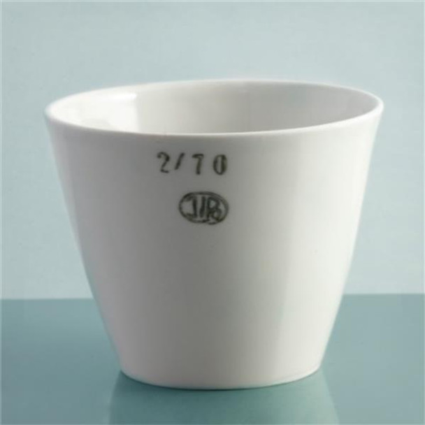 Crucible 20ml Porcelain Medium Form 40x32mm Pk 5