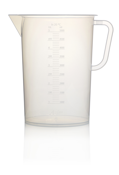 Jug 5ltr PP Moulded Graduations each