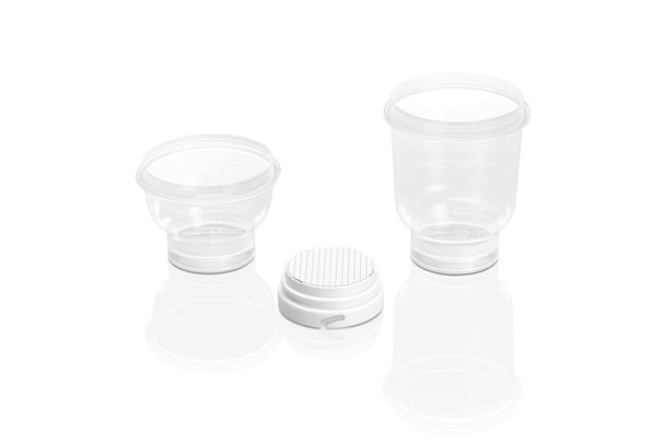 Microsart® Filter 100 47mm 100ml on Trays H/F Wht/Blk pk 24