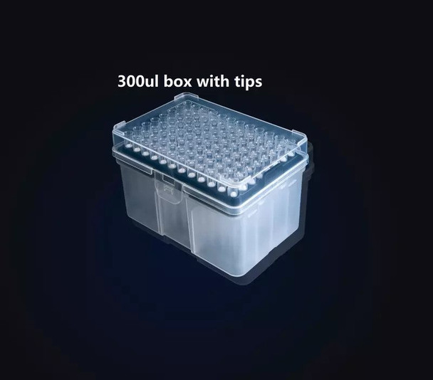 Pipette Tips 300ul Filtered Natural 96x10 Pk 4800