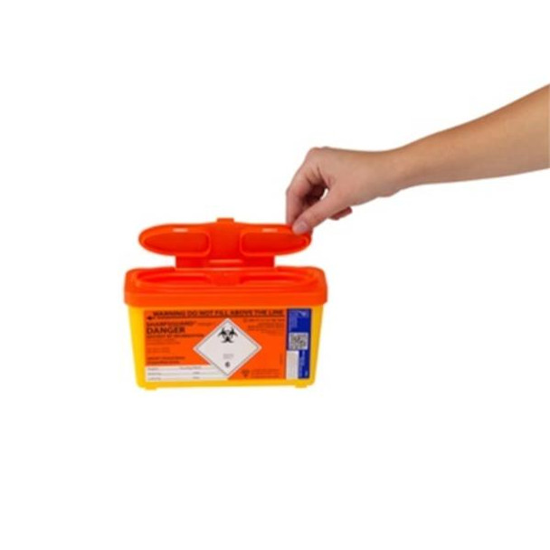 Sharps Bin 1ltr Disposable each