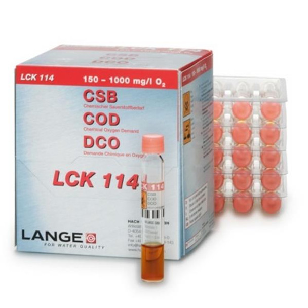 COD Vials 150-1000 mg/l Pk 25