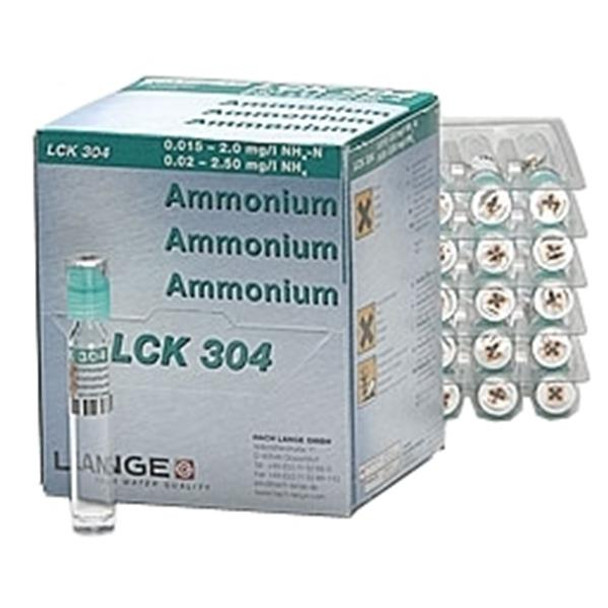 Ammonium cuvette test, measuring range 0.015-2 mg/l NH4-N