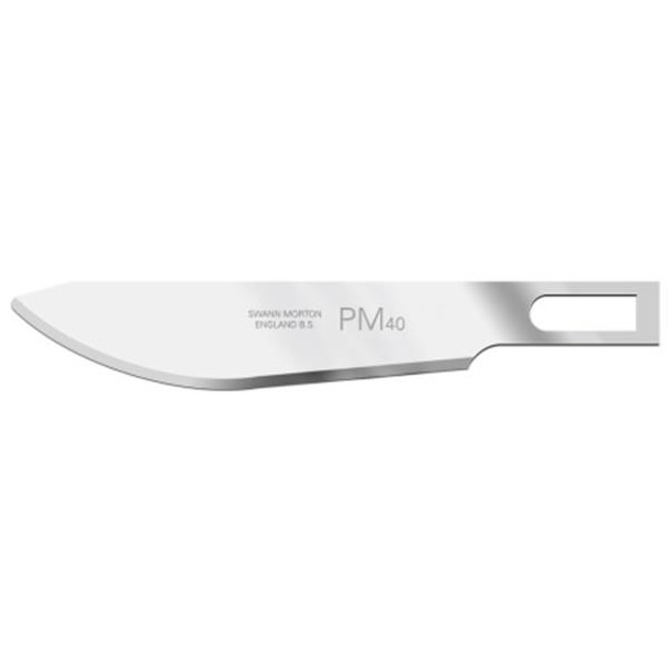 Blades Carbon Steel Post Mortem PM40 N/S Pk 10