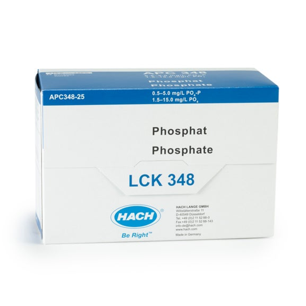 Phosphate Ortho Total Cuvette Test 0.5-5mg/l Pk 25