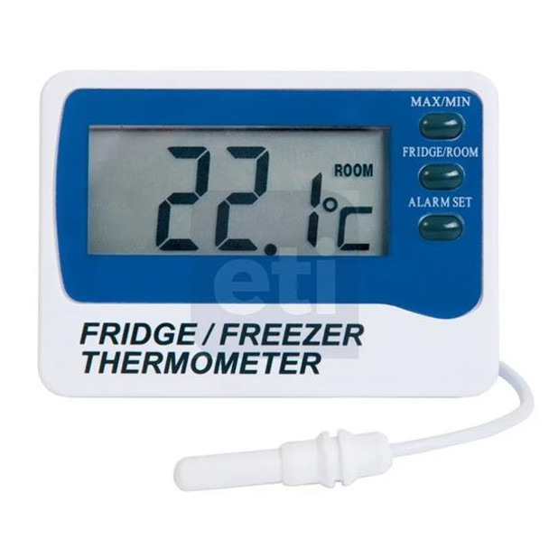 Thermometer -50 to 70°C Digital Fridge/Freezer + Alarm
