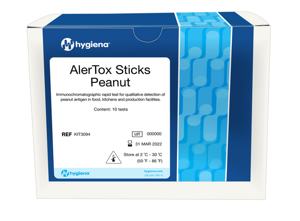 Swab AlerTox Hygiena™ Peanut Sticks Pk 10
