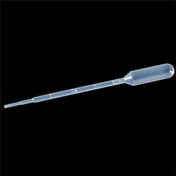 Pipettes 1ml Pasteur N/S Graduated Bulk Wrap Pk 500