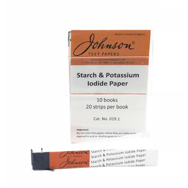 Starch & Potassium Iodide Paper 10 Books Per Pack