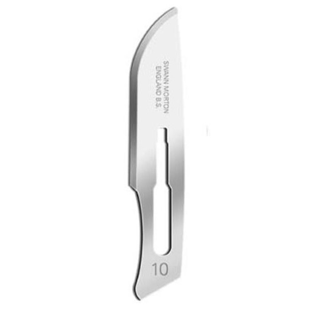 Blades Carbon Steel Surgical No 10 N/S Pk 100