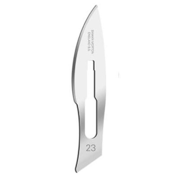 Blades Carbon Steel Surgical No 23 ST Pk 100