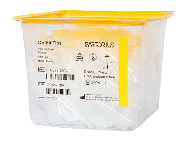 Pipette Tips 0.5-200ul Optifit Flexibulk Non-Sterile Pk 960