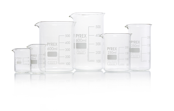 Beaker 150ml Low Form Glass Pk 10