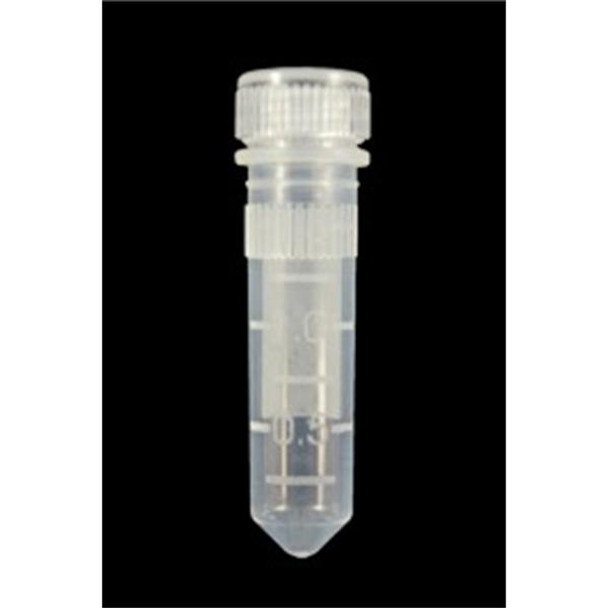 Microcentrifuge Tubes 2ml PP Conical Screw Cap ST Pk 500