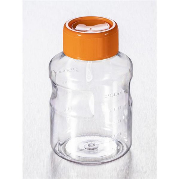 Bottles 250ml Sterile Easy Grip PS W/M Pk 24