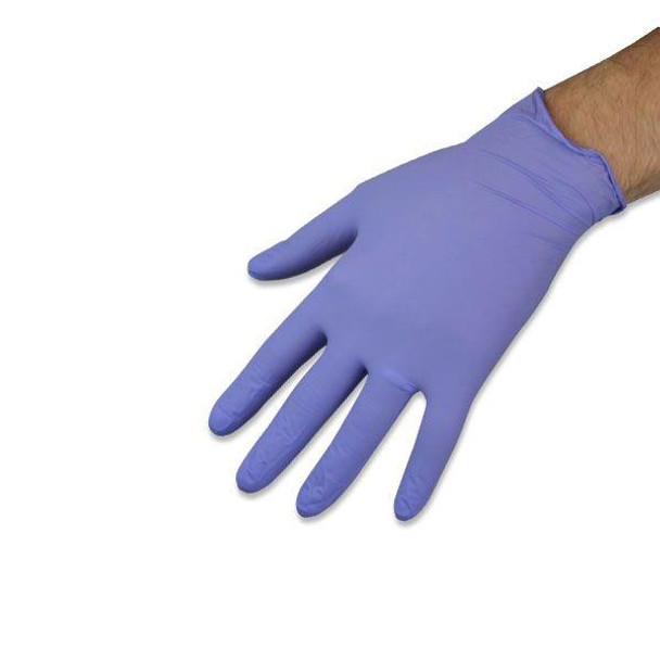 Gloves Nitrile Purple Powder Free LARGE Pk 100