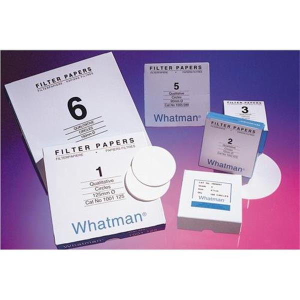 Filter Papers 125mm Whatman Grade 595 Pk 100