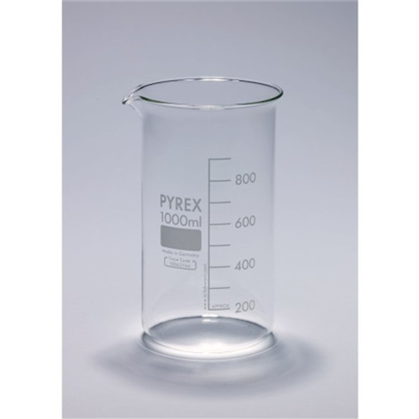 Beaker 250ml Tall Form Glass Pk 10