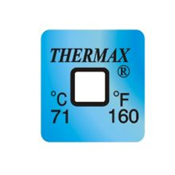 Temperature Indicator Labels 71°C Pk 50