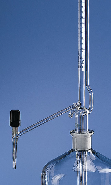 Burette 25ml Glass Automatic with Safety Stopcock EACH
