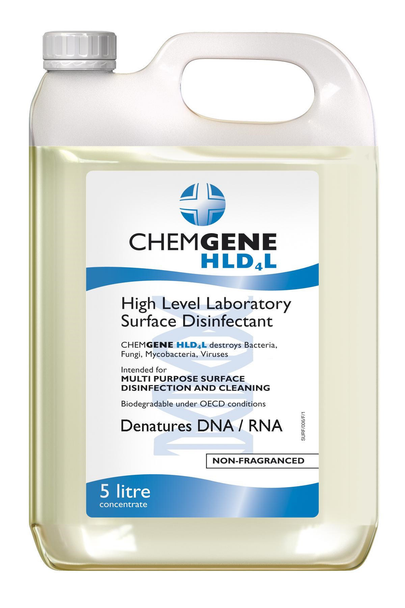Disinfectant CHEMGENE HLD4L Concentrate 5ltr UN1760
