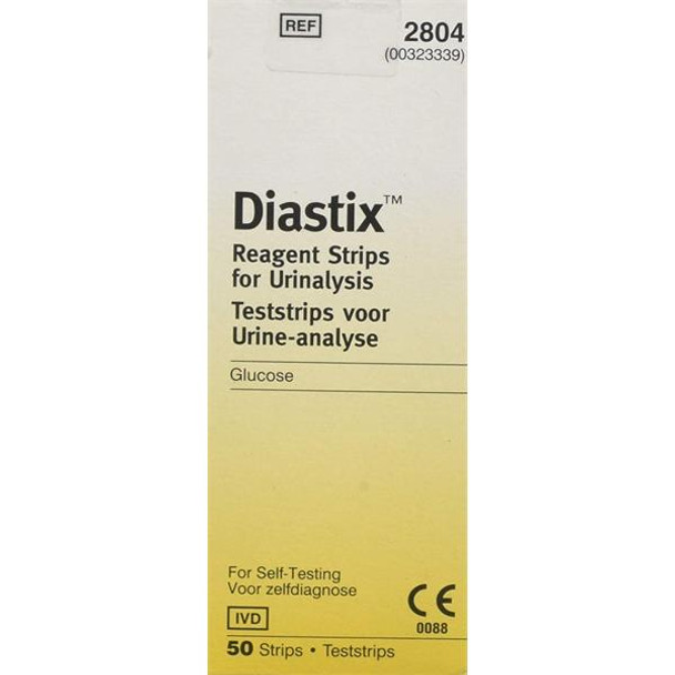 Diastix Reagent Strips for Unrinalysis Pk 50