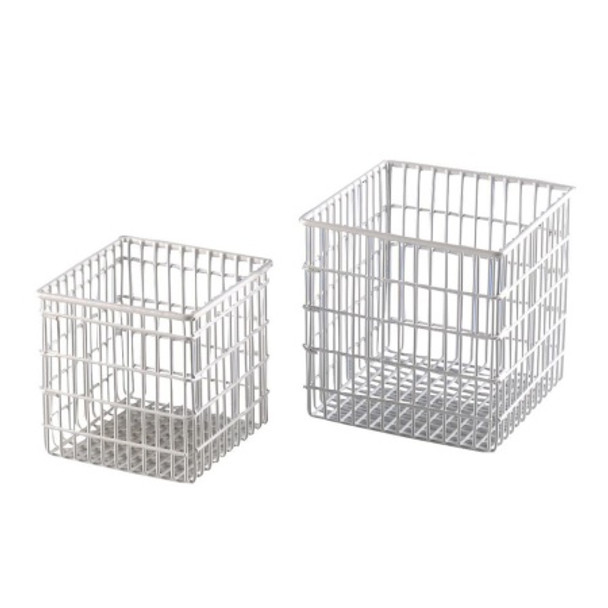 Basket Autoclave Plastic Coated 200mm Cubed Each
