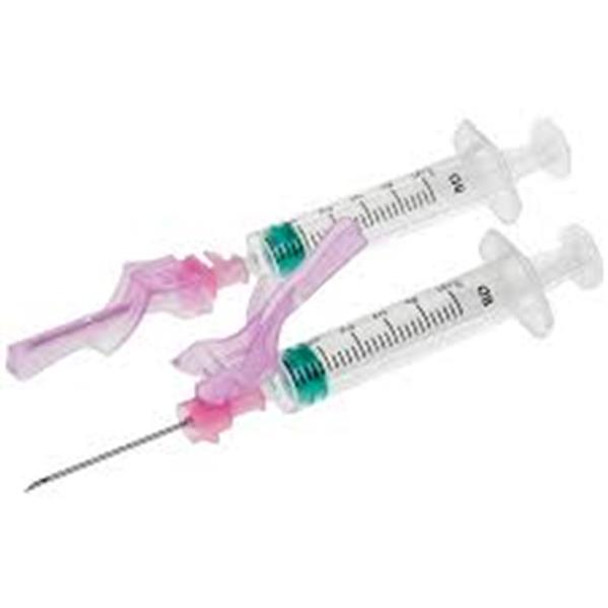 Syringe Safety Needles 18g x 1.5" BD Eclipse Pk 100