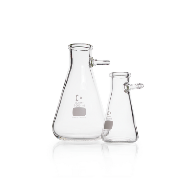 Flask 2ltr DURAN® Erlenmeyer with Glass Hose Conn Each