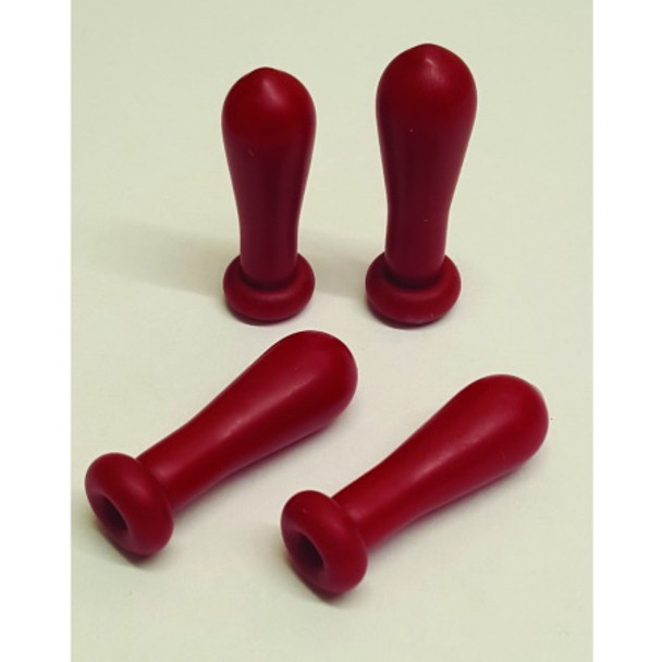 Teat 5ml Rubber Red Latex Pk 100