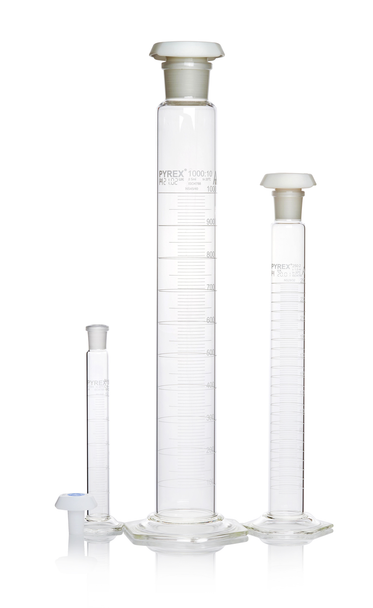 Cylinder Measuring 2000ml Glass Class A With Stopper Each