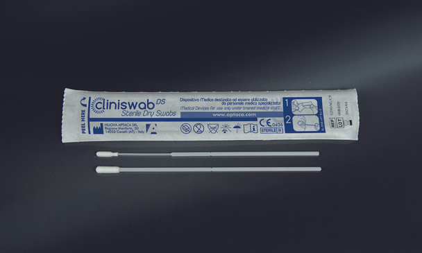 Foam swab, sterile, individually wrapped Pk 500