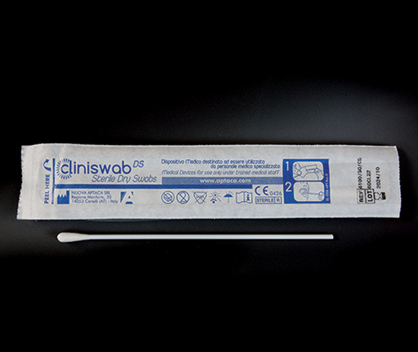 Rayon swabs with plastic shaft, not sterile (Bulk) Pk 4000