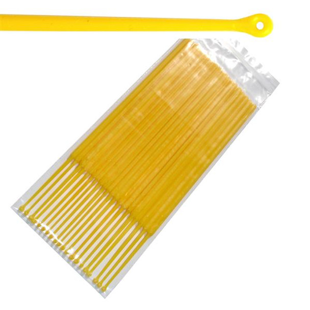 Loops Microloop® Plastic 1ul Yellow Bagged in 20s Pk 1000
