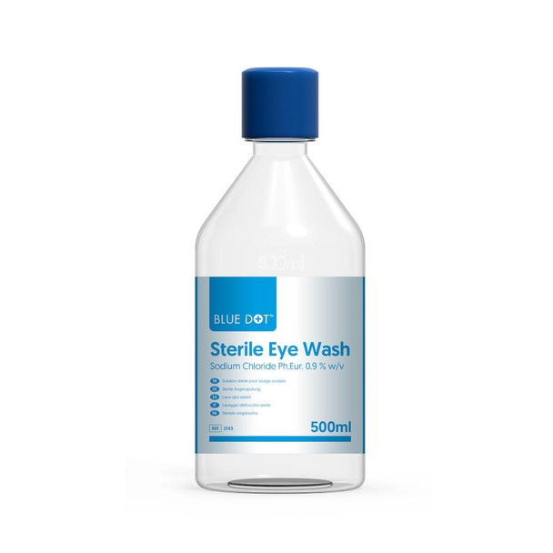 Eye Wash Sterile Solution 500ml Pk 2