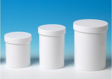 Jar 500ml PP White Sterile Screw Cap Pk 36